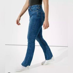 American Eagle Curvy High Waisted Skinny Kick Jean